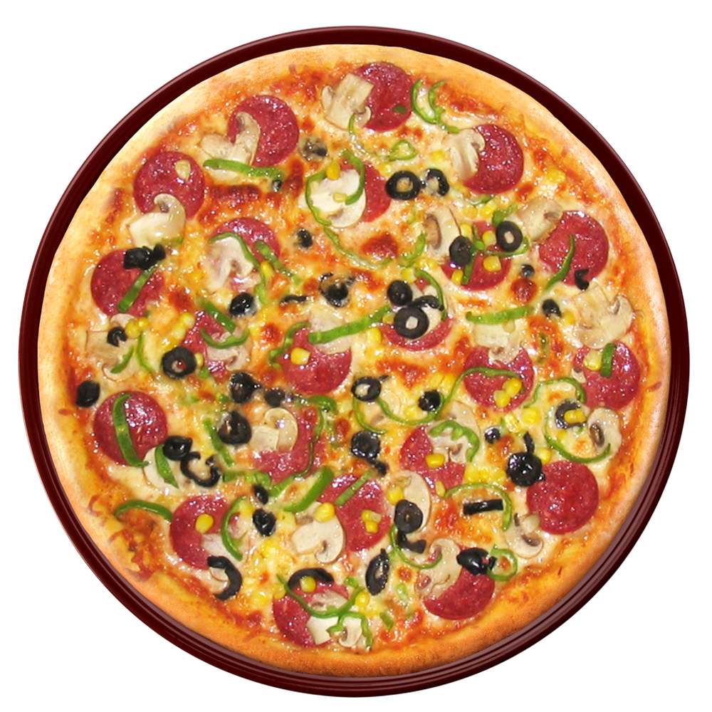 Akdeniz Pizza (8 Dilim)