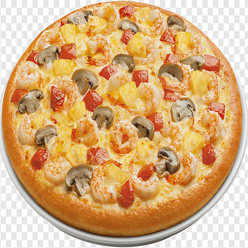 Karidesli Pizza (12 Dilim)